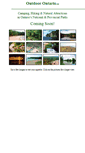Mobile Screenshot of outdoorontario.ca